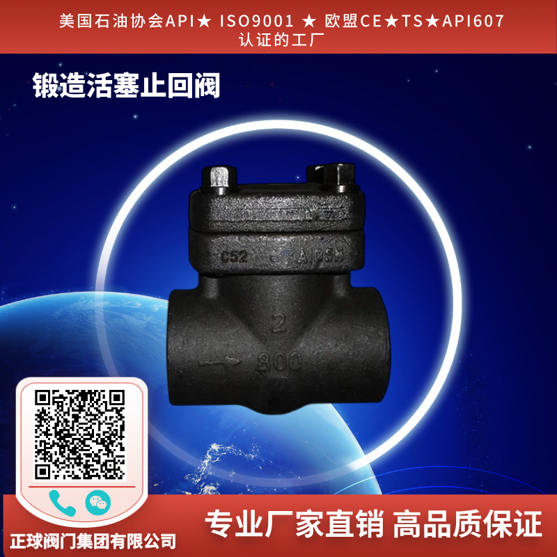 锻造活塞止回阀