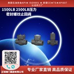 压力密封螺纹止回阀 1500LB 2500LB
